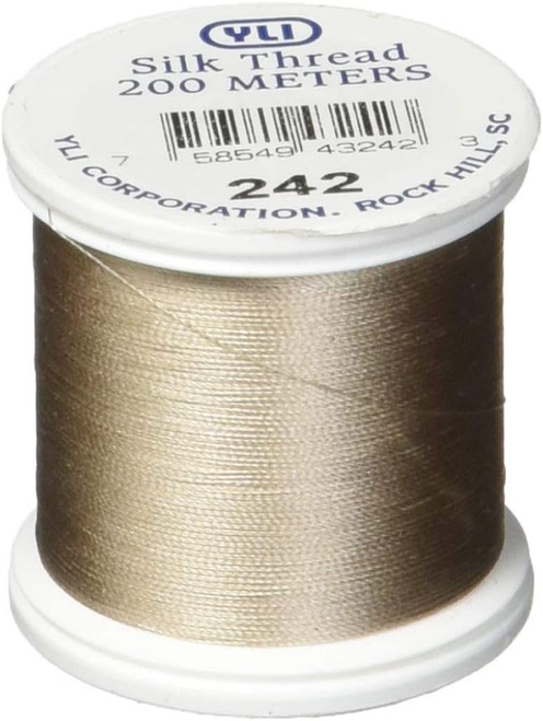 YLI Silk Thread 242 Light Taupe