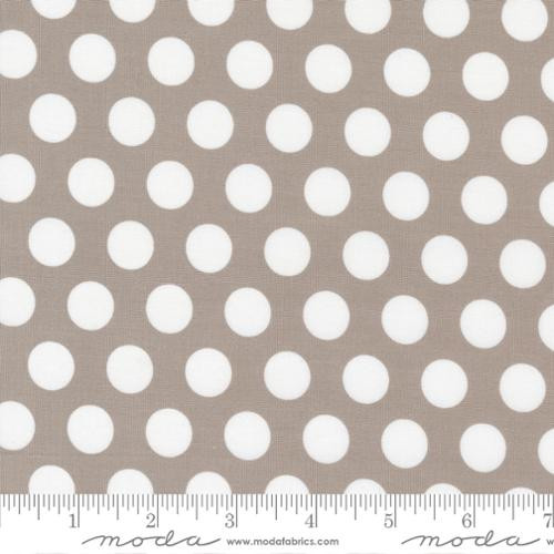 Moda Simply Delightful Stone Gray Dots