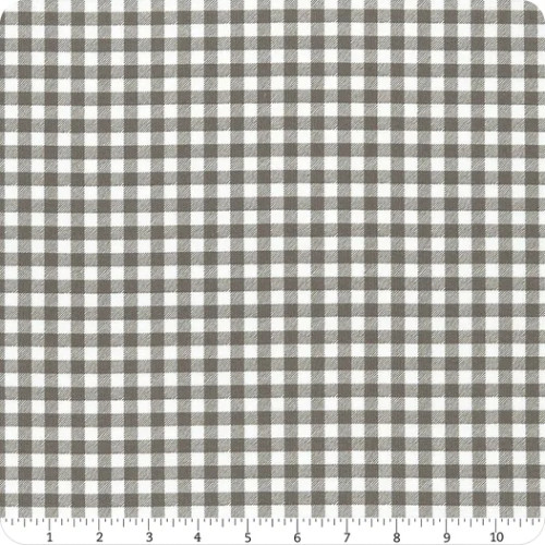 Pumpkin Patch Gingham Gray