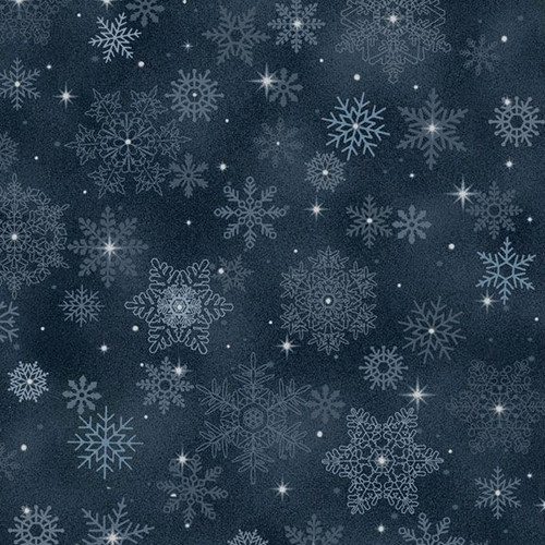 Bentleys Snowflakes Med Flake Navy