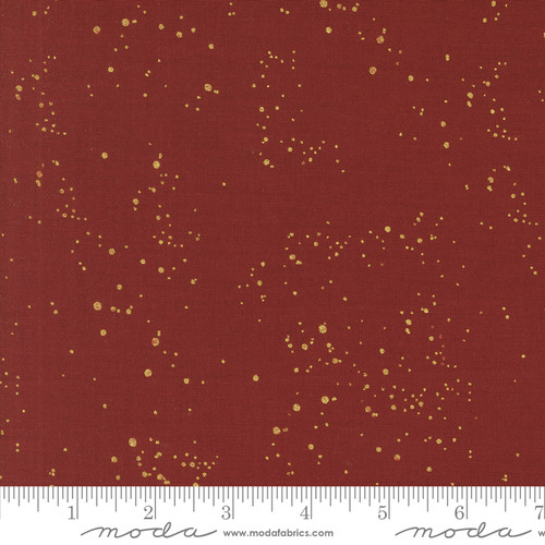 Old World Yuletide Speckled Crimson