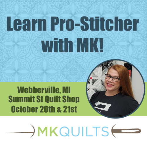 Pro-Stitcher Class - Michigan - October 20-21