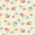 108" Wideback Aunt Grace Calico Roses Cream
