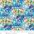 108" Wideback Kaleidoscope Blue/multi