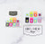 Colorful Sawtooth Star 1/2in Labels