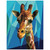 Big G the Giraffe Quilt Panel