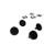 Black Magnetic Snaps