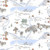 Christmas at Pooh Corner Frosted Acre Wood Snow