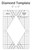 HQ Diamond Longarm Ruler Template