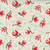 Cheer Merriment Birds Natural Red/ Green