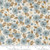 Slow Stroll Natural Small Floral (Cream/ Blue/ Tan)