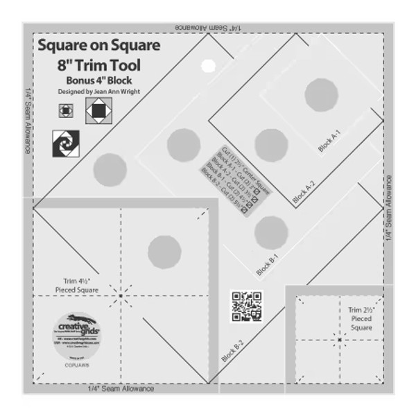 Square On Square 8" Trim Tool Square On Square 8" Trim Tool