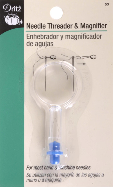 Needle Threader W/ Magnifier