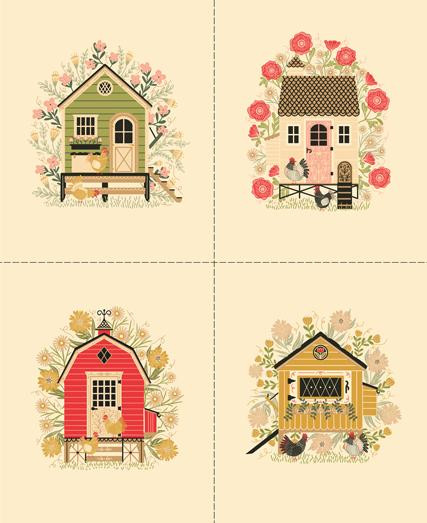 The Henhouse 36x44 Panel Cloud