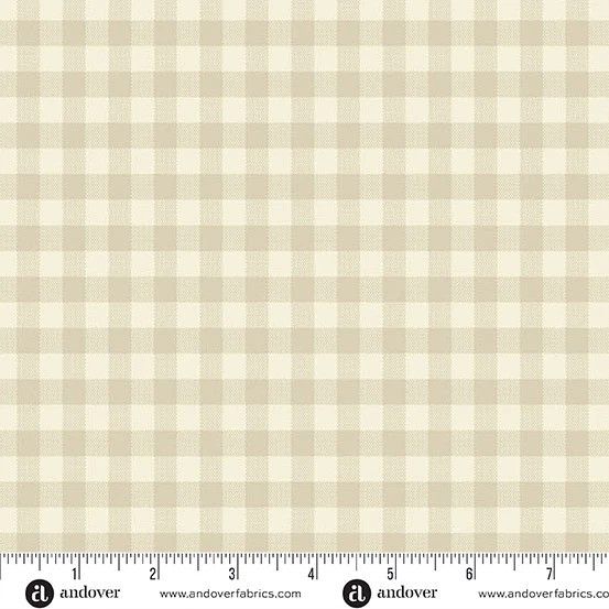 Quiltessential/ Laundry Bask Tan Check