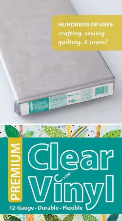 Quilters Vinyl 18" Wide
