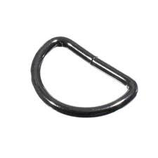 D Rings 1in Gunmetal