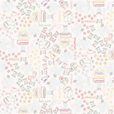 Shop Hop Digital Line Art