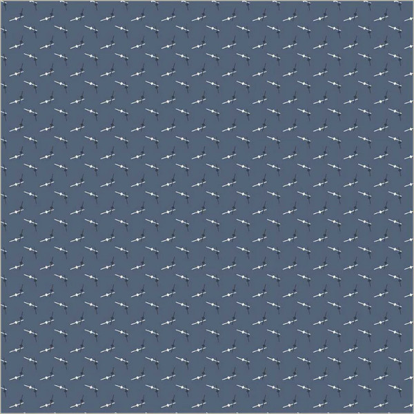 Swatch Book Baton Azure