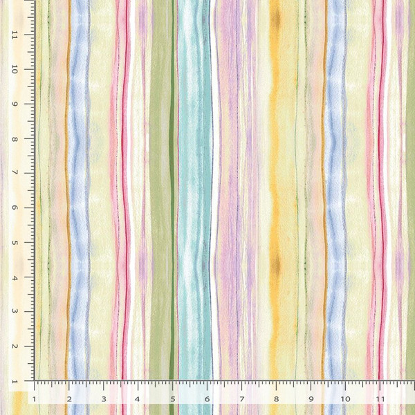 Watercolor Love Stripe
