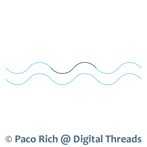 Double Wave Sashing Set