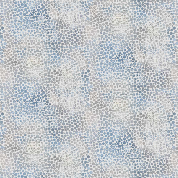 Kindly Yours Shaded Dots Blue/Taupe