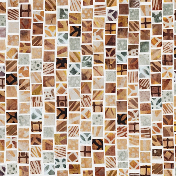 Mosaic Masterpiece Cream Tan Brown