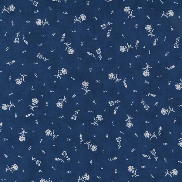 Starlight Gatherings Peony Royal Blue Floral