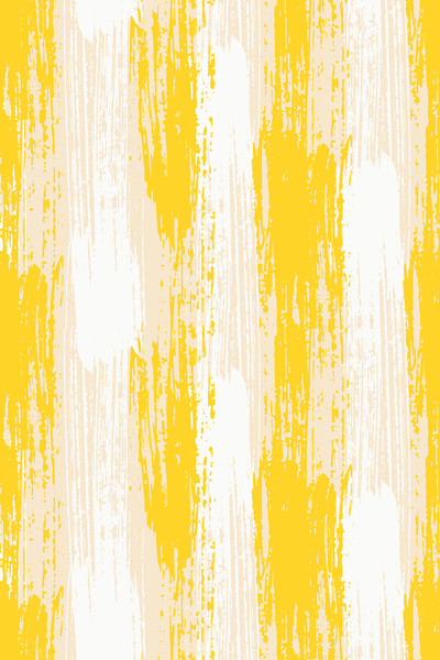 Birthday Icing Sunshine yellow/white stripe