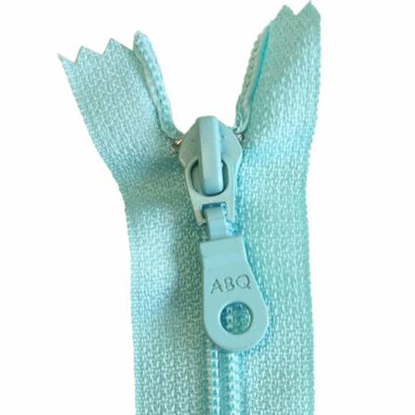 ABQ Designer Bag Zipper 22" Blue Light