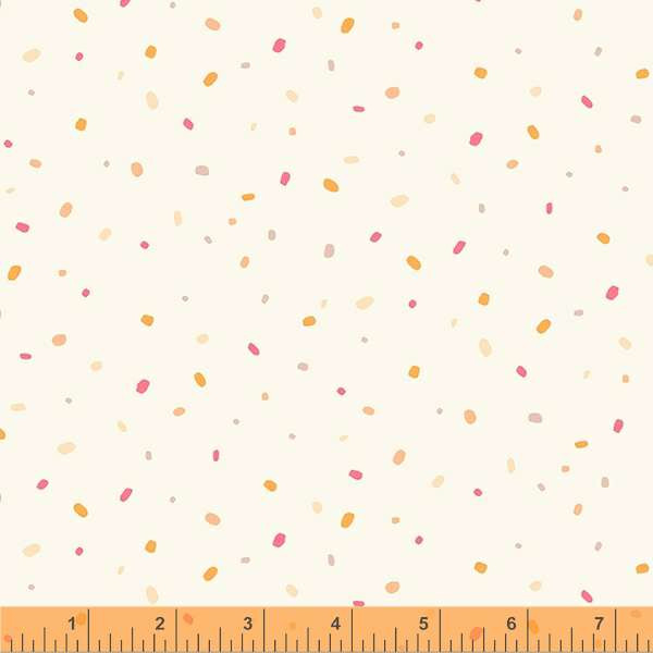 Little Whispers Parchment Ovals Pink/ Orange Confetti