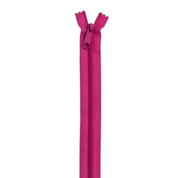 Handbag Zipper 24" Rasberry Pink