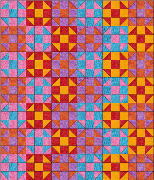 Shoo Box Quilt Pattern PDF