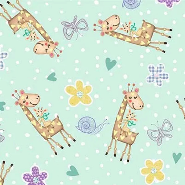 Baby Love Baby Giraffe Michael Miller