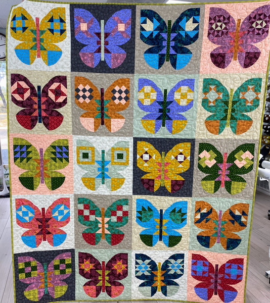 Butterfly Fields Quilt Kit