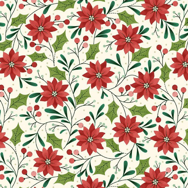 Make It Merry Poinsettias Multi