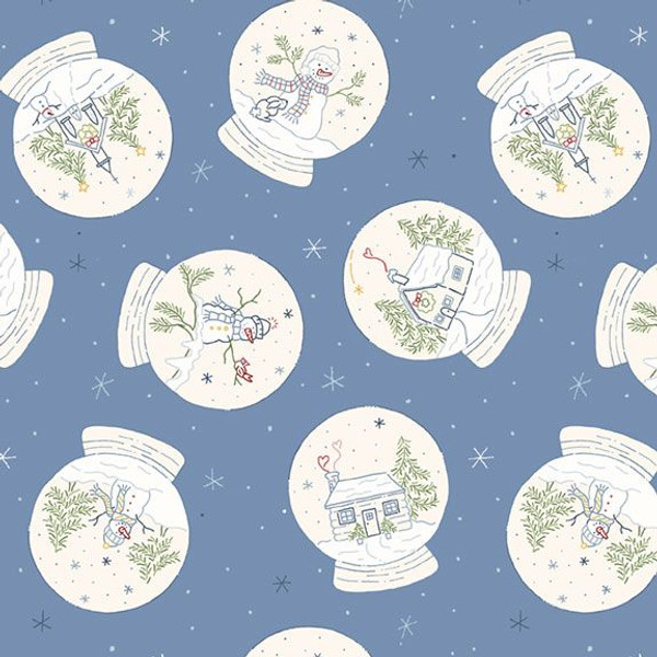 Snowman's Village Snowglobe