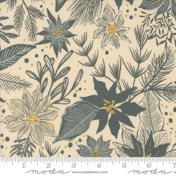 Old World Yuletide Poinsettia Eggshell