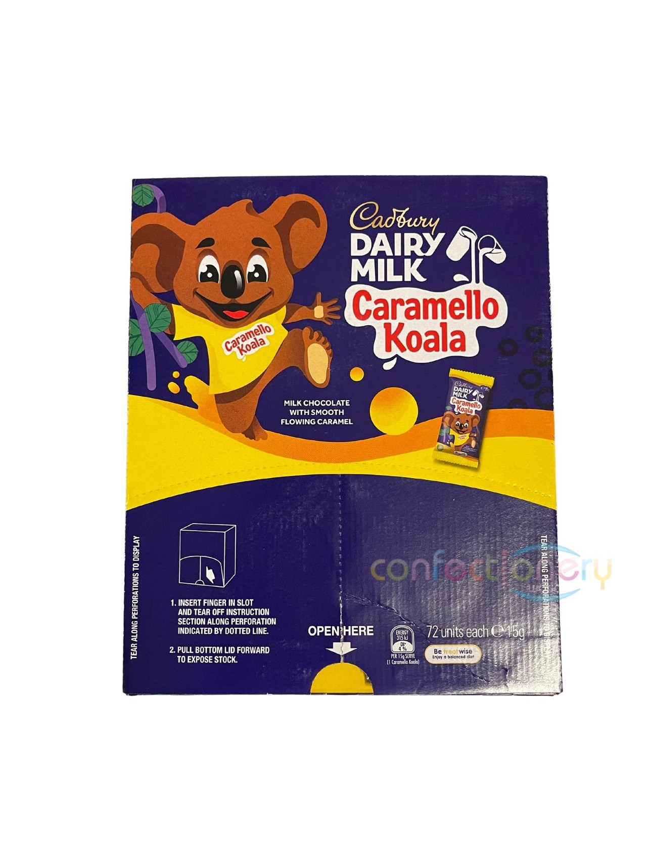 Cadbury Caramello Koala 72 x 15g Confectionery World