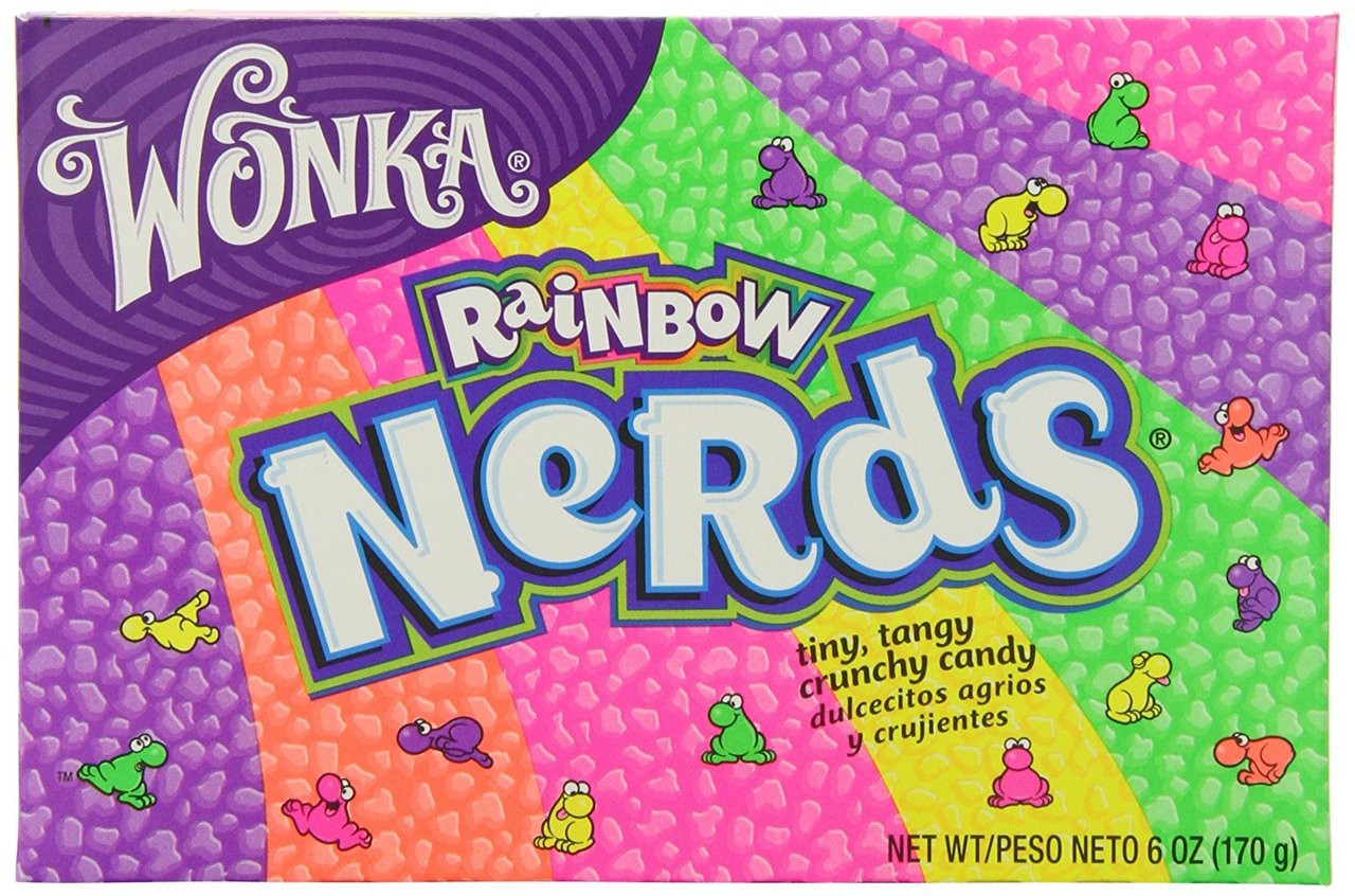 Bulk Nerds Rainbow Rope - 24/Box