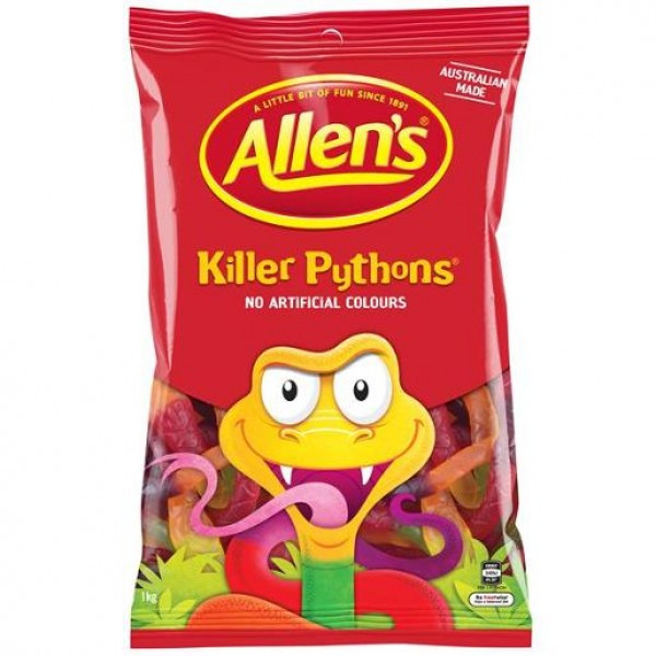 Allens Killer Pythons Allen's Box | Confectionery World