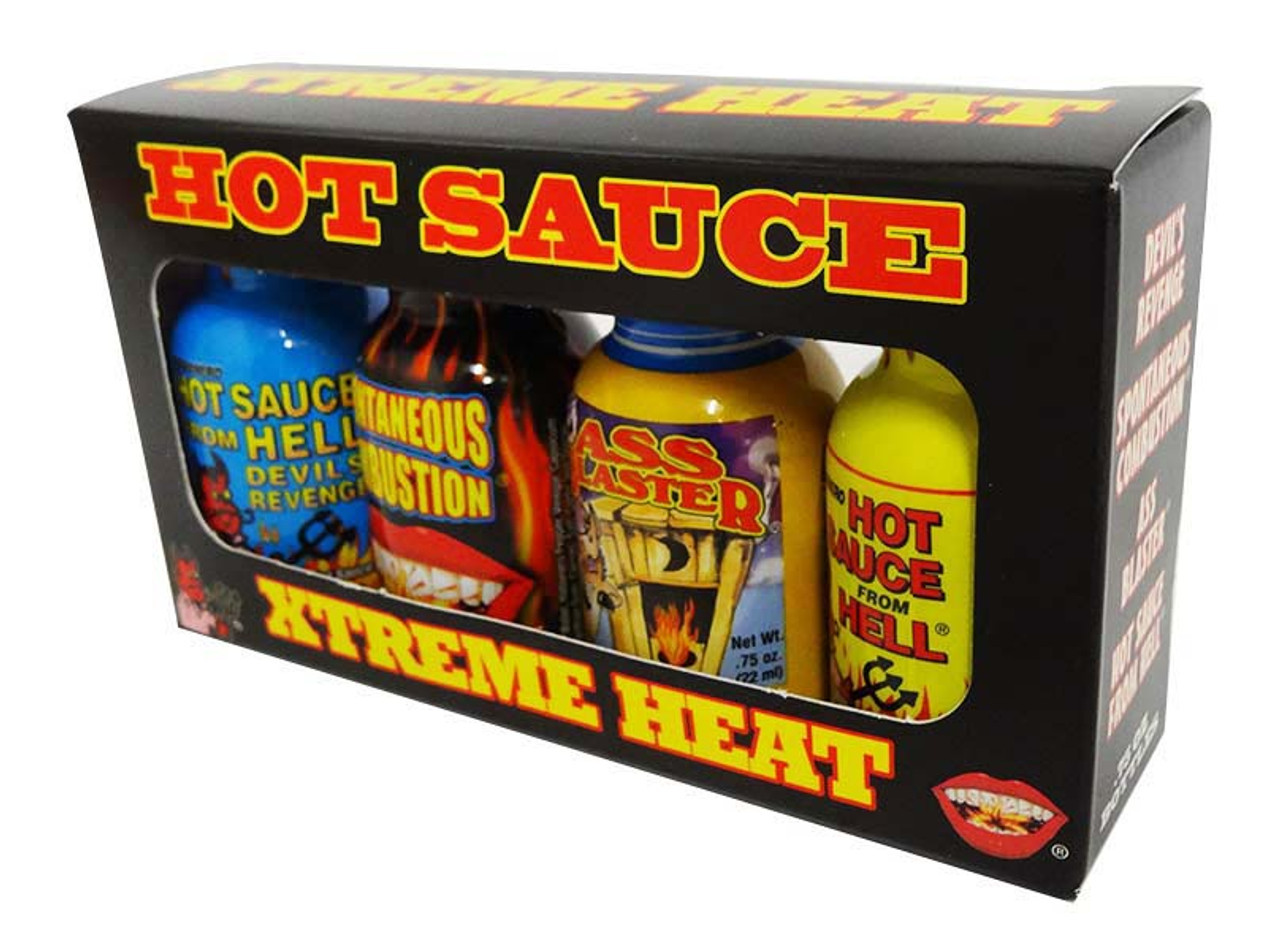 Xtreme Heat Hot Sauce Mini Pack Confectionery World