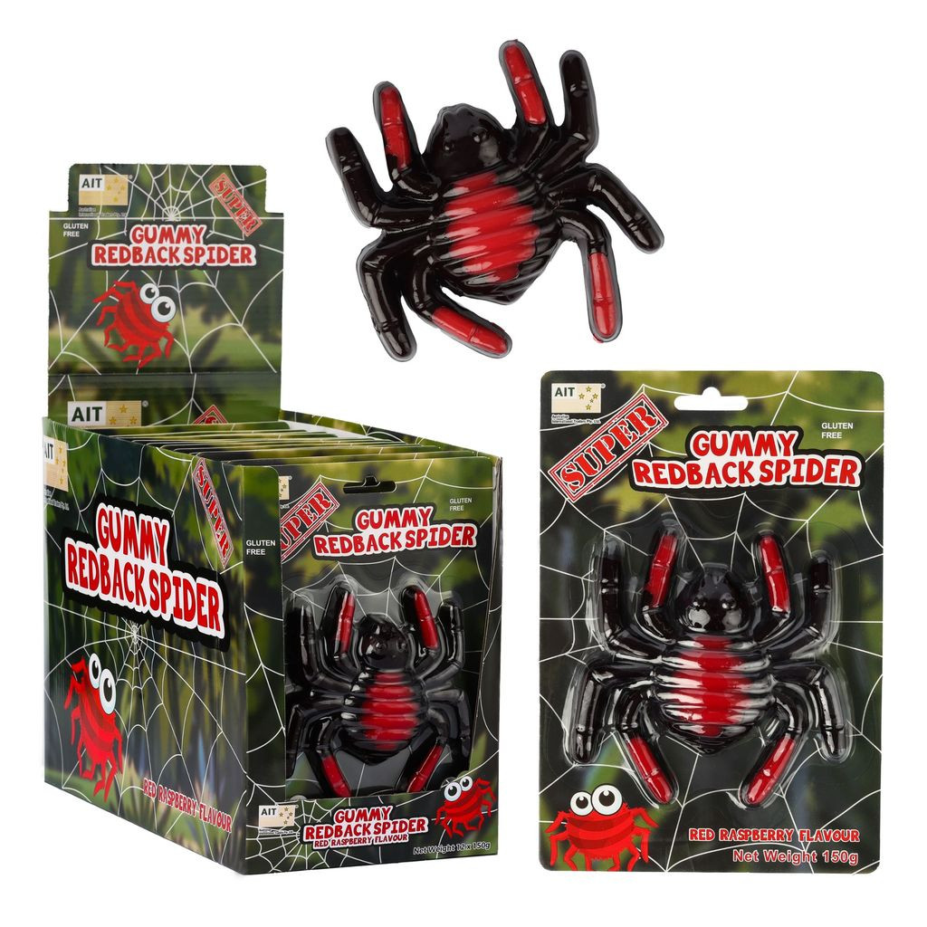 Gummy Redback Spider box | Confectionery World