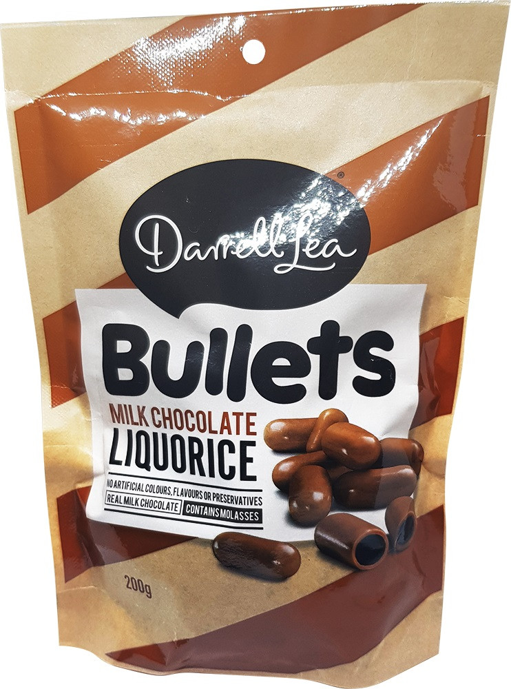 Darrell Lea Liquorice Bullets Confectionery World