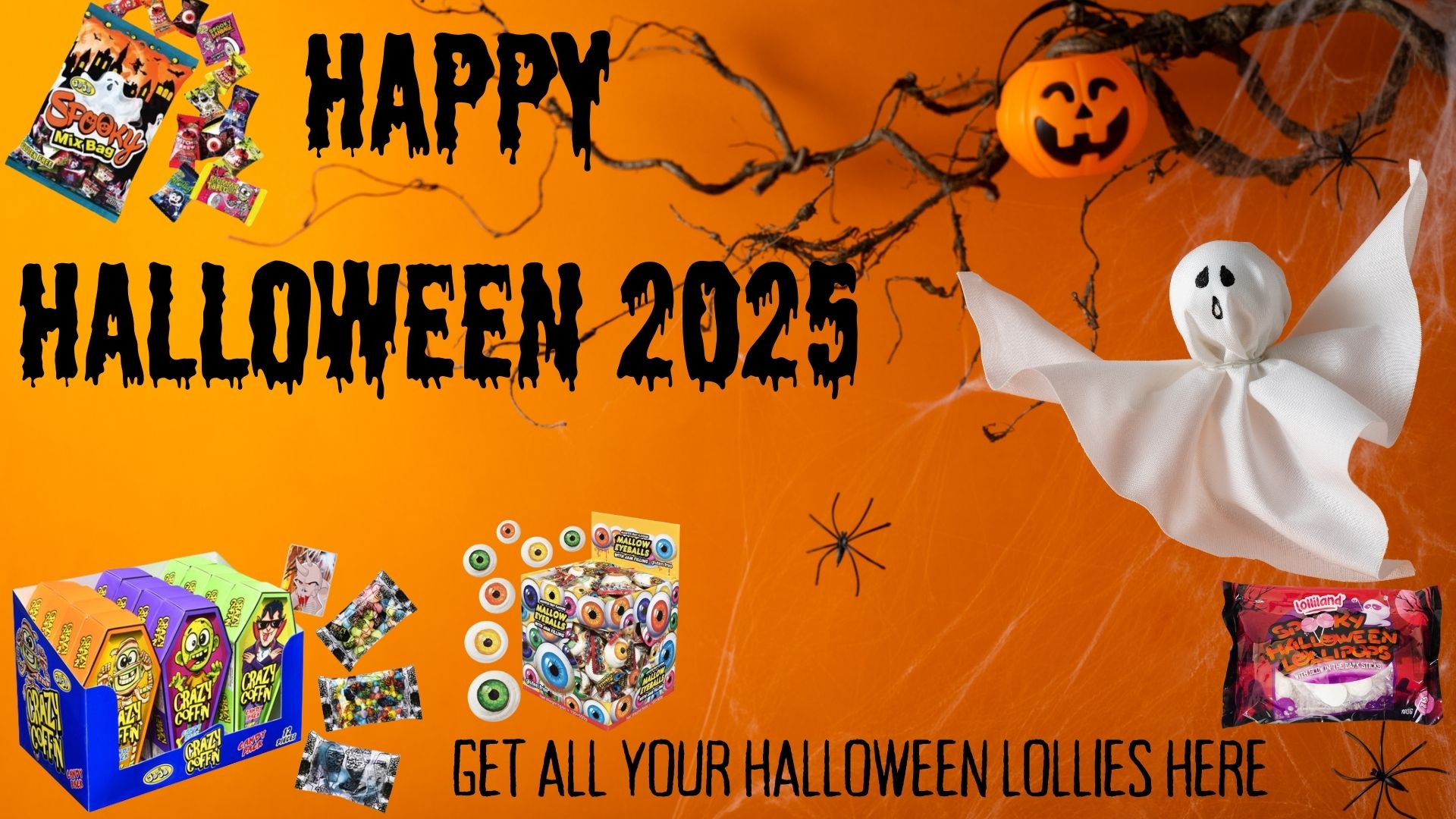 Halloween lollies candy