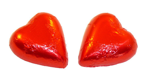 Red chocolate heart 500g | Confectionery World