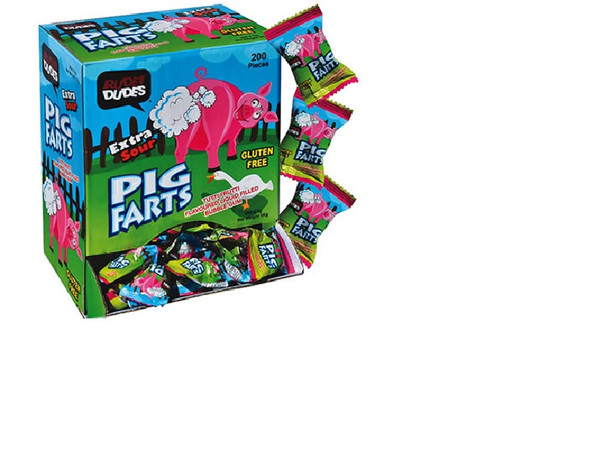 pig farts box