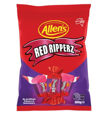 red ripperz 800g allens