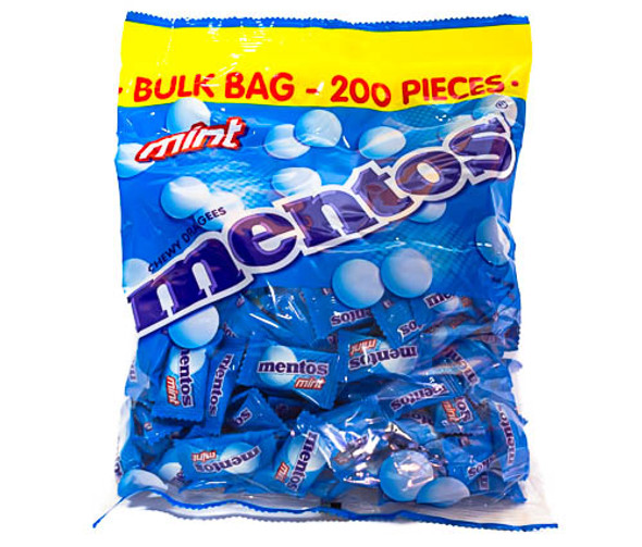 mentos pillowpack mint 200 pieces