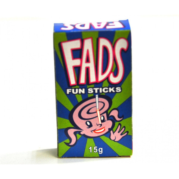 fads single packets lollies